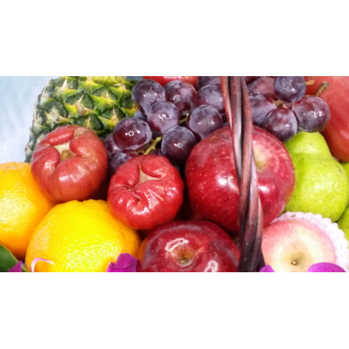 Calgary Ruby Harvest Delight Fresh Fruits Gift Hamper 2851