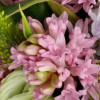 Charming Purity Seasonal Hyacinth Bouquet
