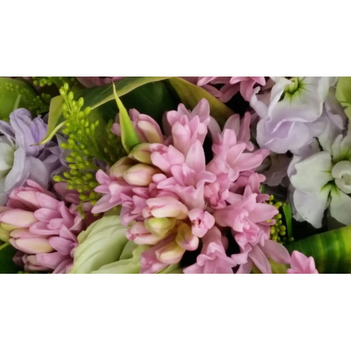 Calgary Ruby Flower Shop Charming Hyacinth Bouquet 2883