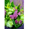 Velvet Romance Purple Roses Bouquet