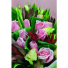 Sleeping Queen Pink Roses Bouquet