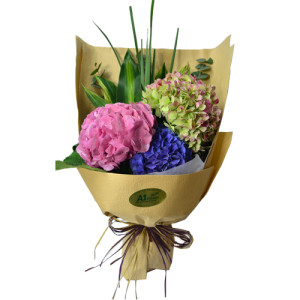 YYC Direct Flowers Hydrangea Trio Valentine’s Charm