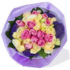 YYC Flowers One Dozen Light Pink Rose Bouquet