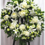 Serenity Sympathy Flower Wreath