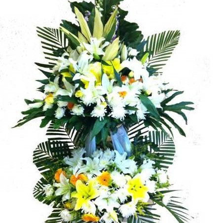 Whispering Love Sympathy Flower Arrangement