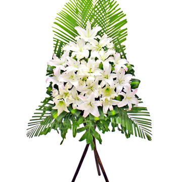 Serenity Sympathy Flowers Arrangement