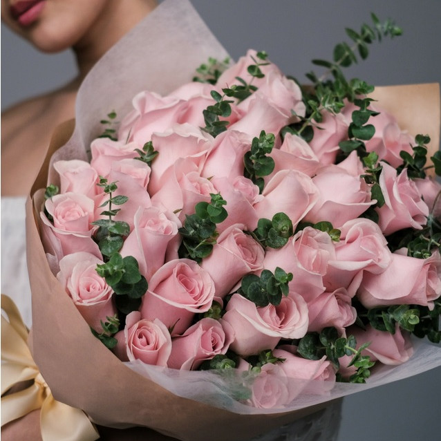 The Pretty Pink Rose Bouquet