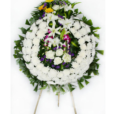 Serenity Bloom Sympathy Flower Arrangement